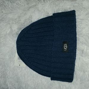 Navy Blue Ribbed Ugg Bennie